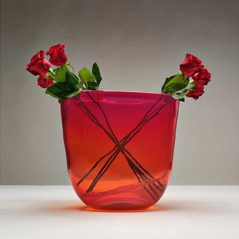 Enigma Large Vase Magenta