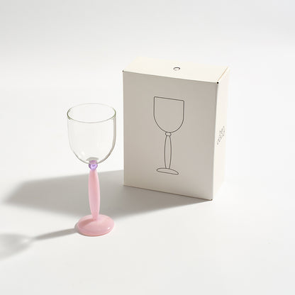 Kyoto Pink Wine Glass Pair