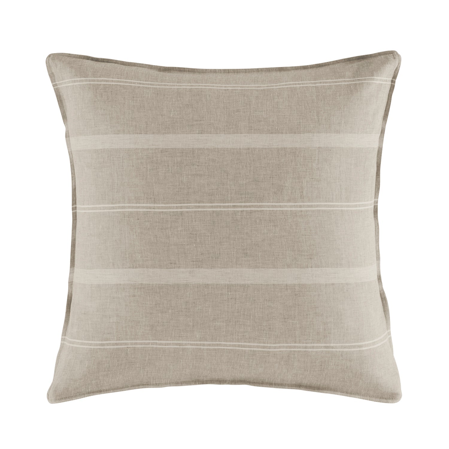 Balmoral Oatmeal Euro Pillowcase EURO PILLOWCASE KAS AUSTRALIA Oatmeal Square 65x65cm