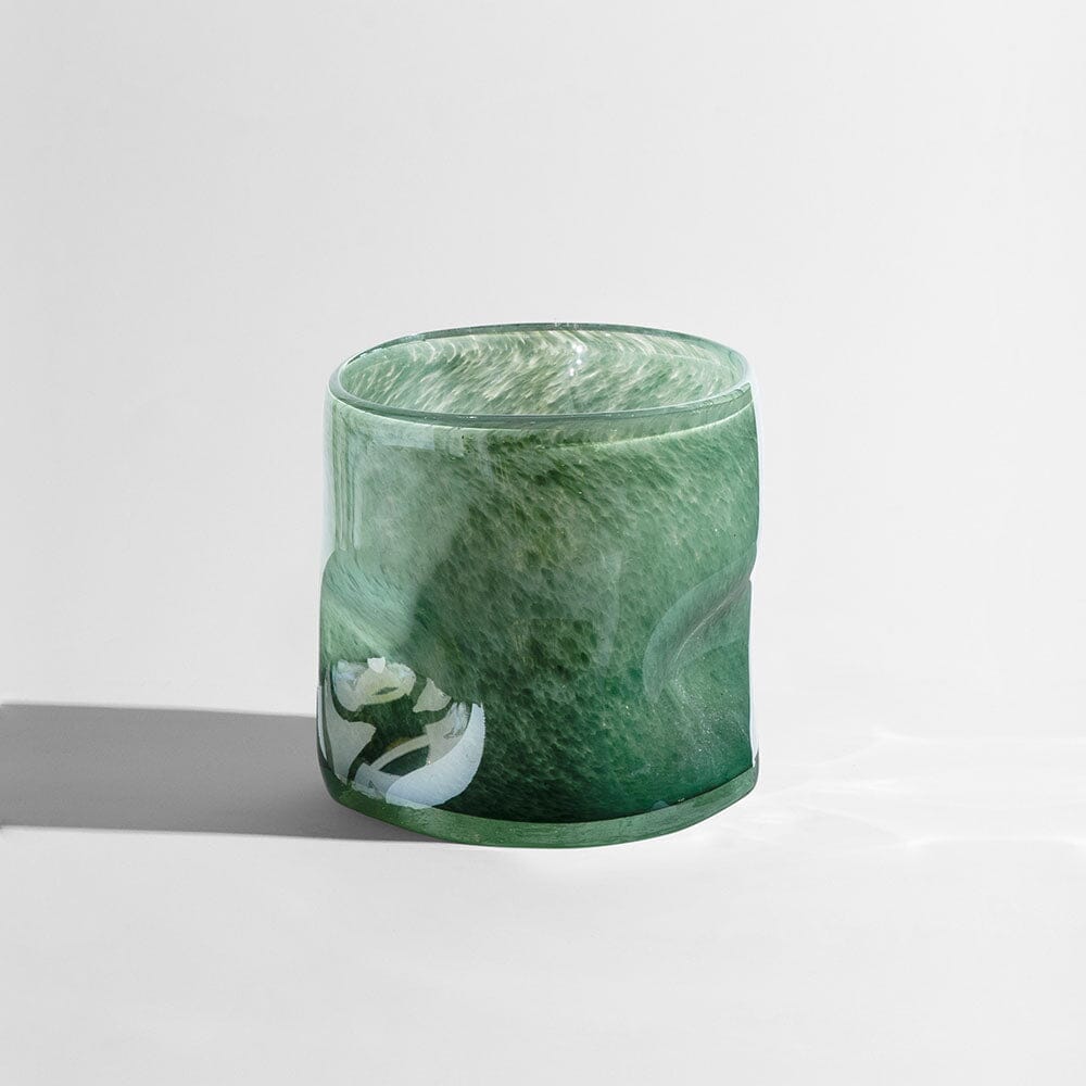 Capri Vase Low GLASS VASE BEN DAVID BY KAS 