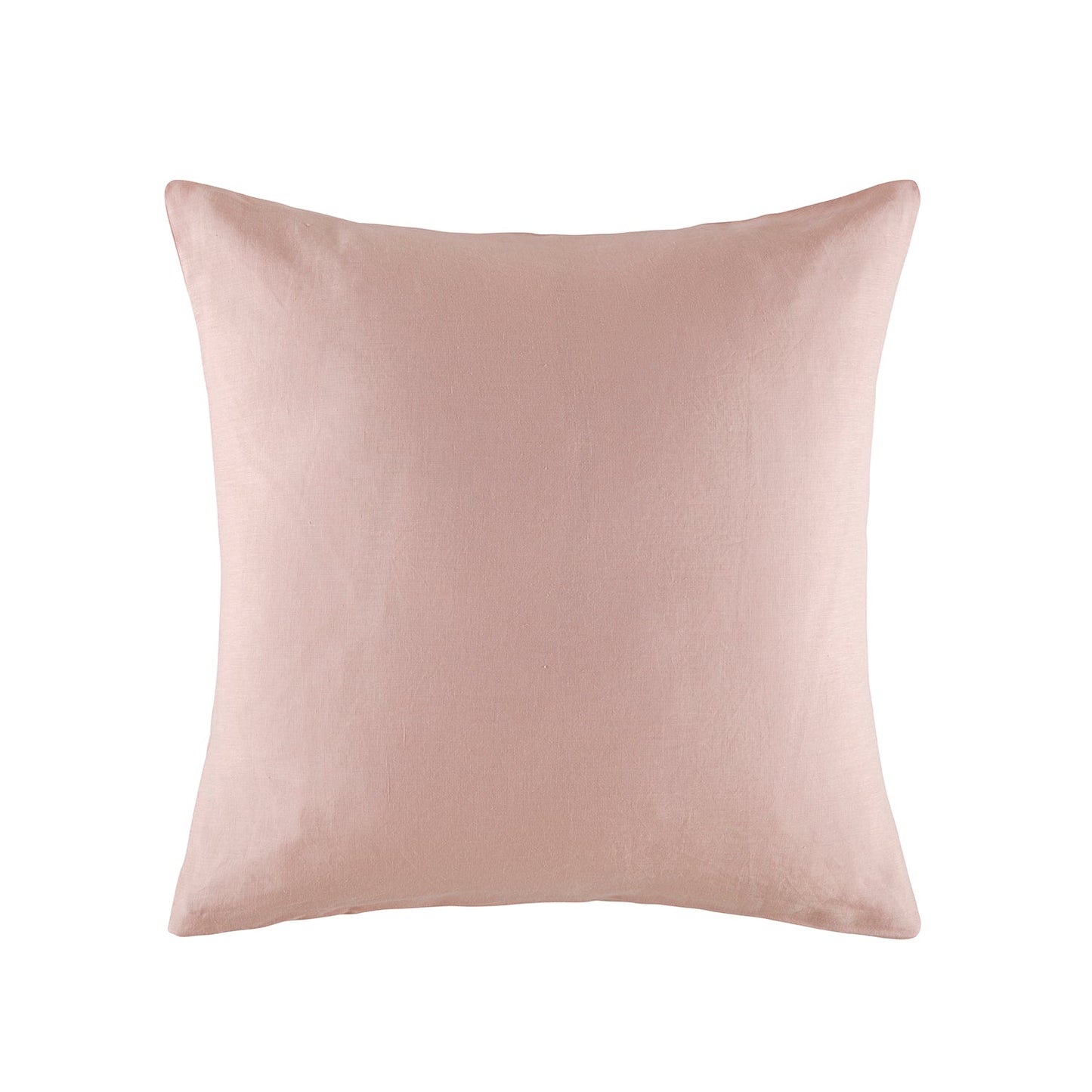 French Linen Euro Pillowcase EURO PILLOWCASE KAS AUSTRALIA Blush Euro 65x65cm