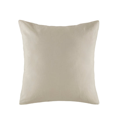 French Linen Euro Pillowcase EURO PILLOWCASE KAS AUSTRALIA Oatmeal Euro 65x65cm