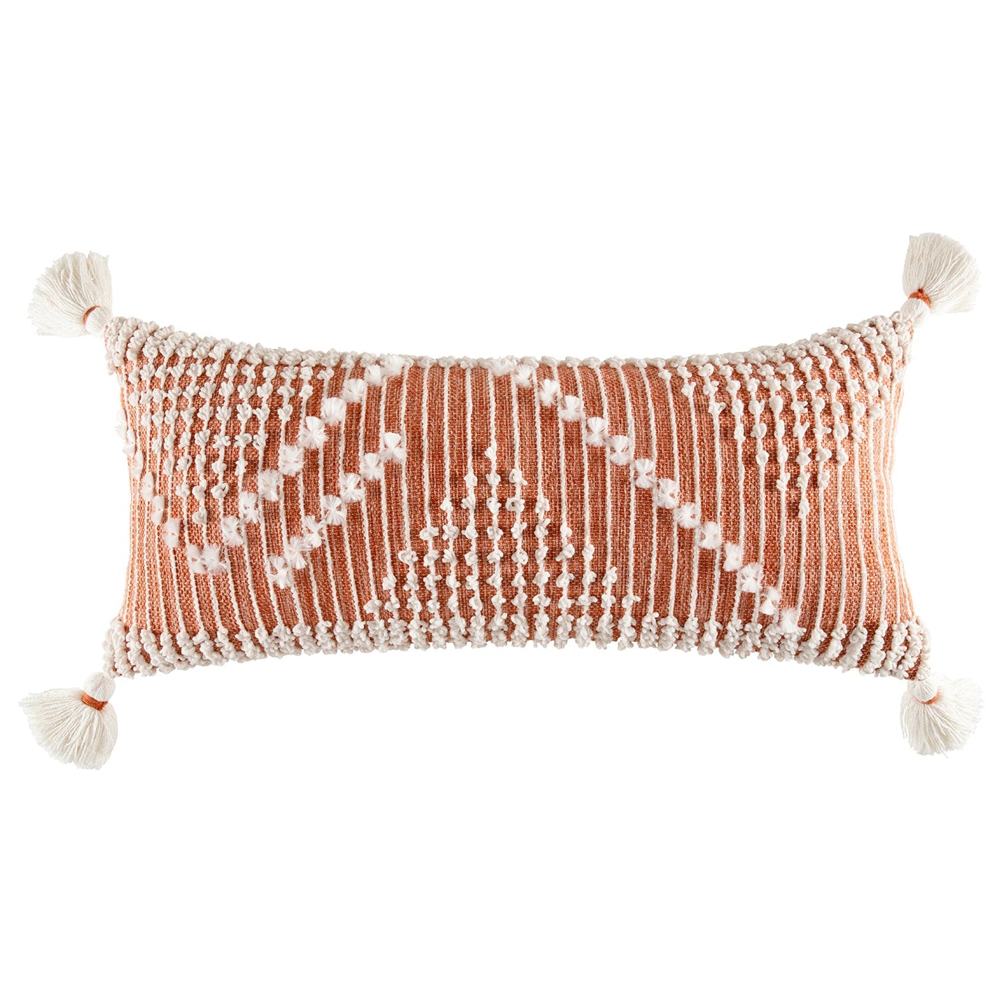 Zigi Cushion Cushion KAS AUSTRALIA Clay Rectangle 35x80cm